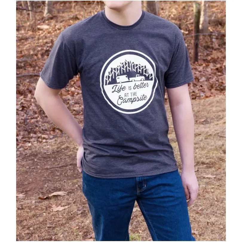 Shirt, Navy, size Medium
